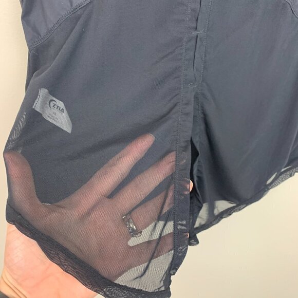 Zyia Black Short Sleeve Active Shirt - Size XS - Picture 7 of 7